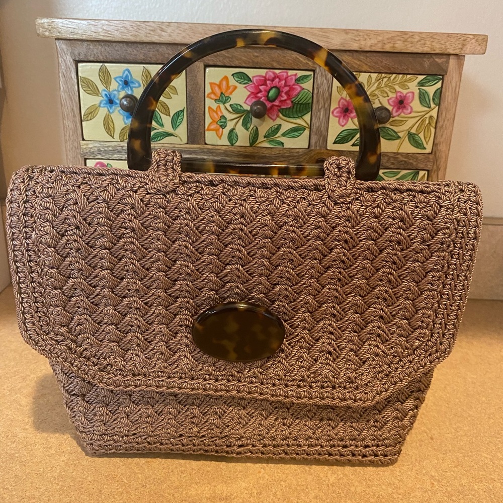 Christian Livingston Vintage Handbag EUC